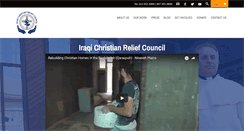 Desktop Screenshot of iraqichristianrelief.org